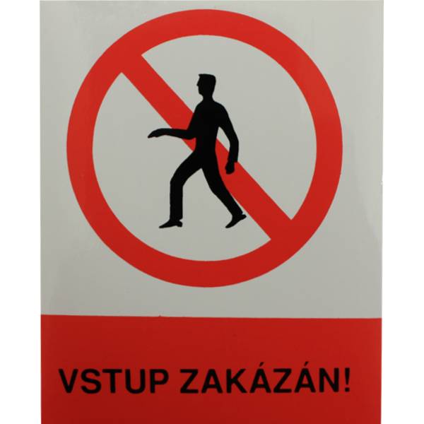 Tabulka 23 Vstup zakázán