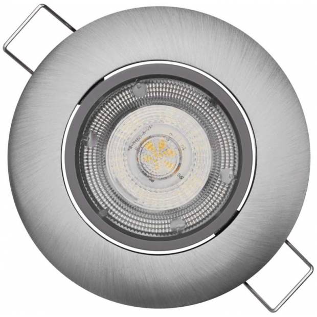 ZD3221 LED bodové svítidlo Exclusive stříbrné, 5W teplá bílá EMOS Lighting
