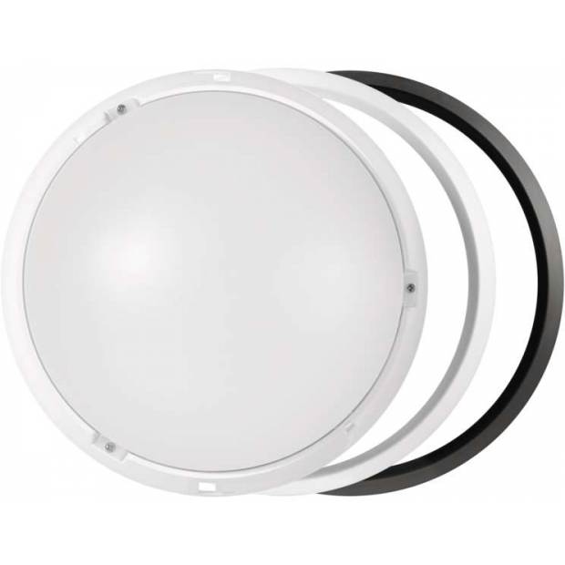 ZM3130 LED přisazené svítidlo, kruh černá/bílá 14W teplá bílá EMOS Lighting