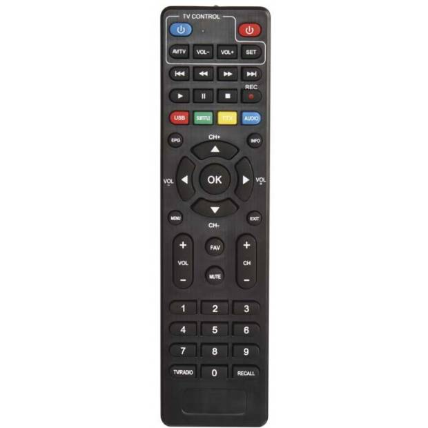 J50988 Dálkový ovladač pro set-top box EMOS EM190/EM190S/EM190L EMOS