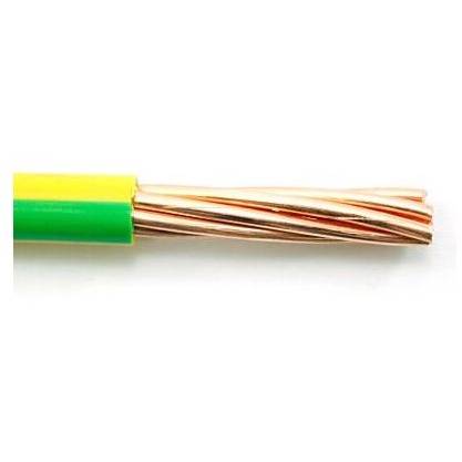 H07V-R 25mm (CY) žlutozelený kabel