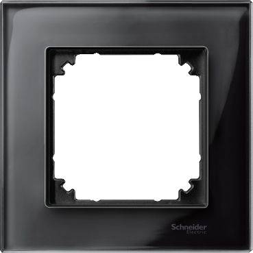 Schneider 489103 Rámeček Onyx Black