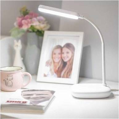 Z7638W LED stolní lampa MOLLY, bílá EMOS