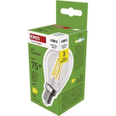 ZF1D53 LED žárovka Filament Mini Globe  / E14 / 7 W (75 W) / 1055 lm / neutrální bílá EMOS