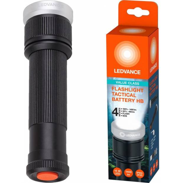 Ledvance 4099854175848 LED svítilna IP65 6xAAA zoom