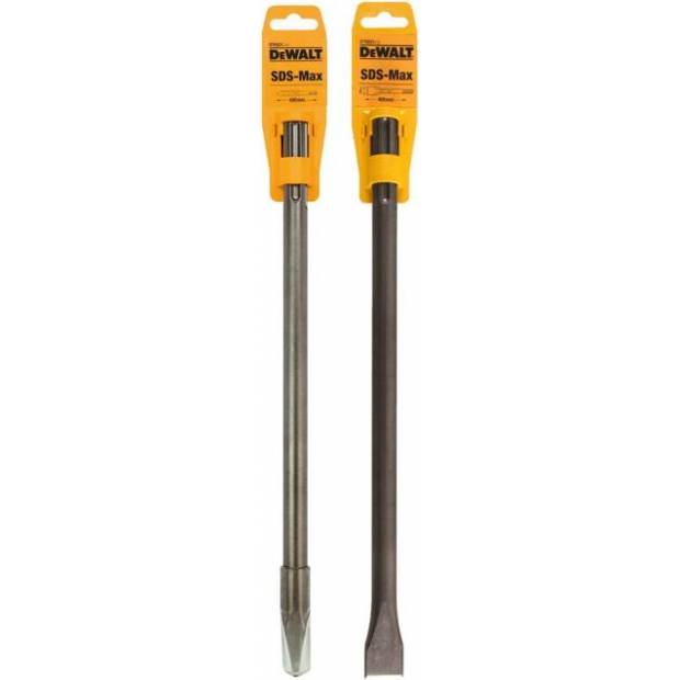 DeWalt DT9000-QZ Set sekáčů SDS MAX plochý 25 mm, špice, délka 400 mm