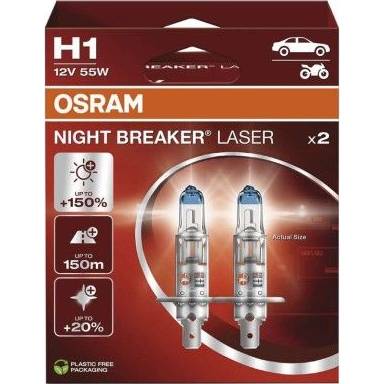 C2608.1 ŽÁR.H1 12V/55W 10XBLI1 DUOBOX Osram