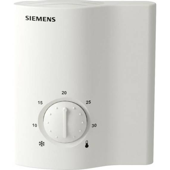 Siemens RCU10 Prostorový regulátor 2-bod nebo PWM regulace napájení AC 230 V