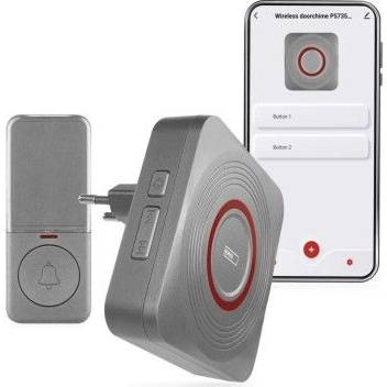 P5735SS GoSmart Domovní bezdrátový zvonek P5735SS do zásuvky s WiFi EMOS