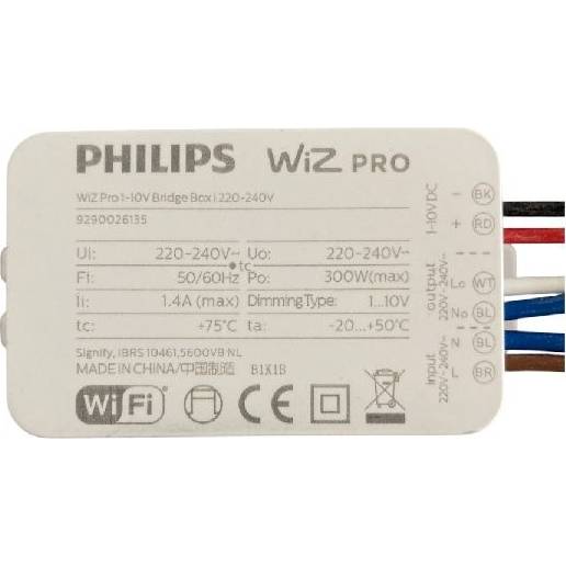 WiZ Pro 1-10V Bridge Box I 220-240V stmívání pomocí aplikace